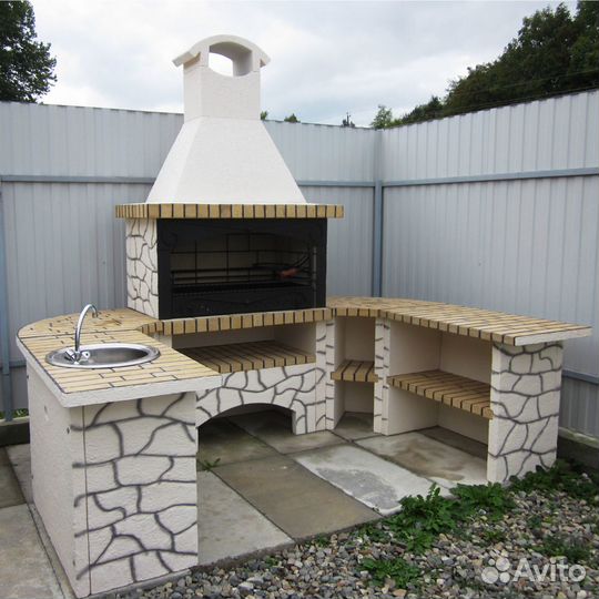 Модульные барбекю комплексы