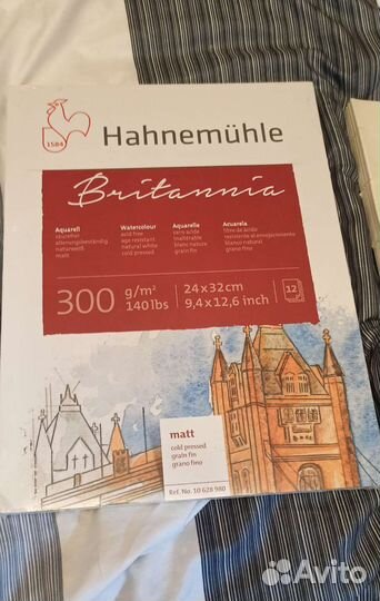 Альбом-склейка для акварели, Hahnemuhle Britania
