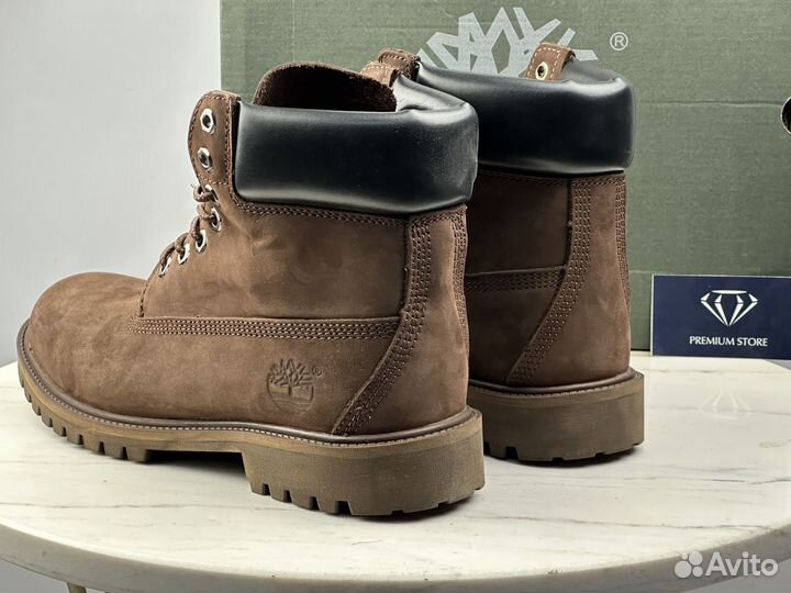 Ботинки мужские Timberland натуральный нубук