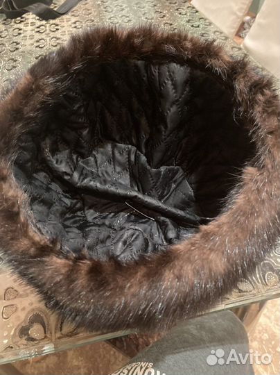 Шапка норковая