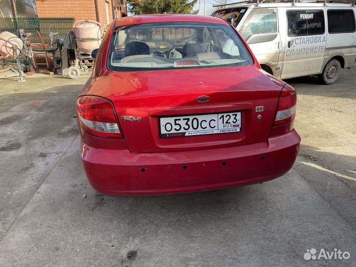 Kia rio 1 в разборе