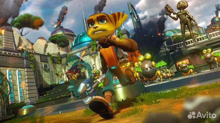 Ratchet Clank игра для PS4