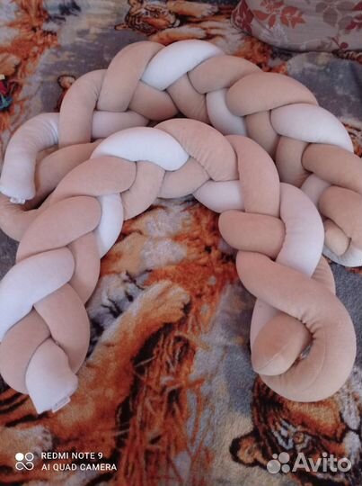 Бортик косичка