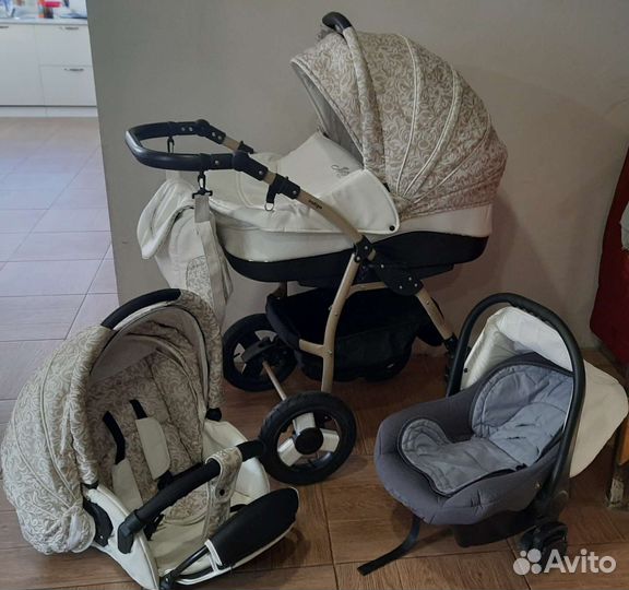 Коляска 3 в 1 indigo