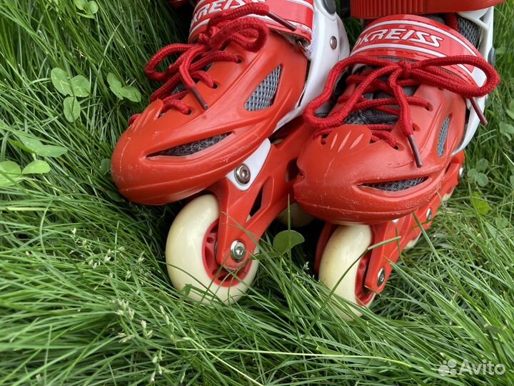 Роликовые коньки детские раздвижные XS 27 30