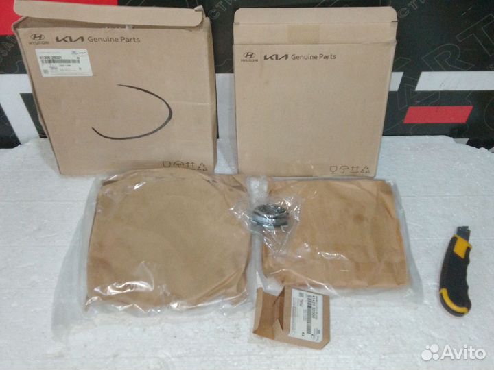 Комплект сцепления оригинал solaris/RIO