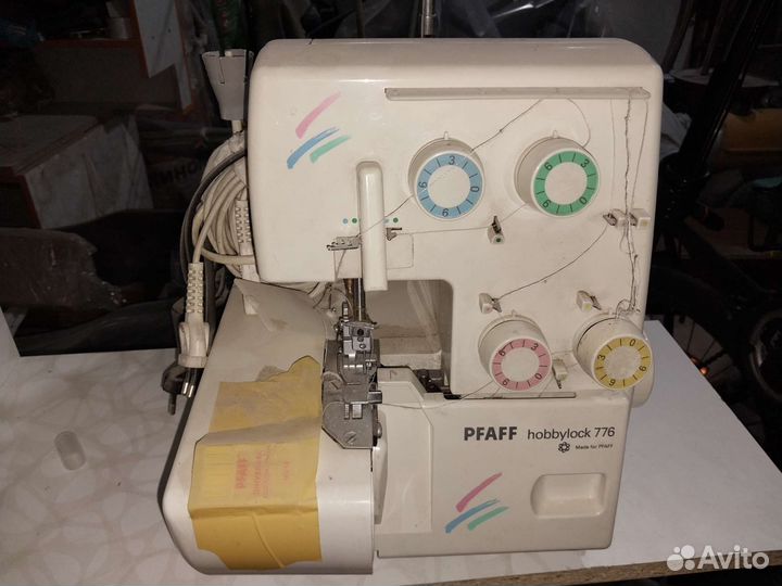 Оверлок 4 нитки pfaff hobbylock 776