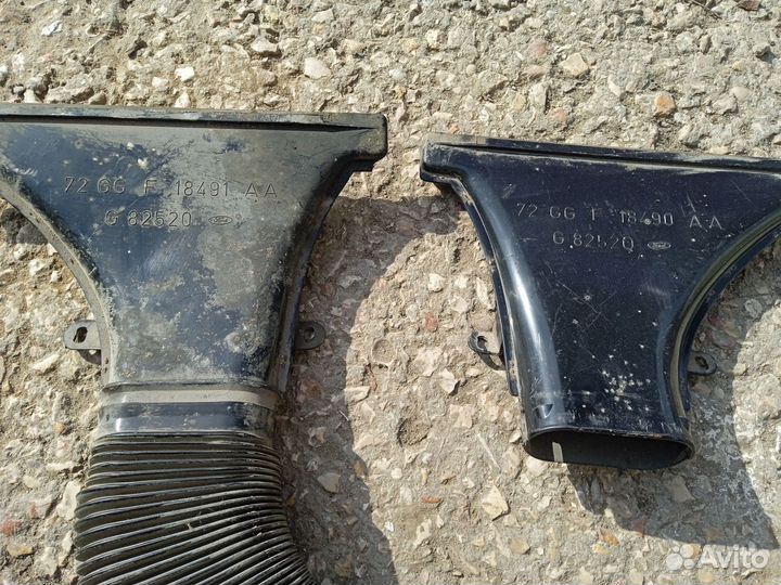 Воздуховоды приборной панели,печки форд Гранада 2