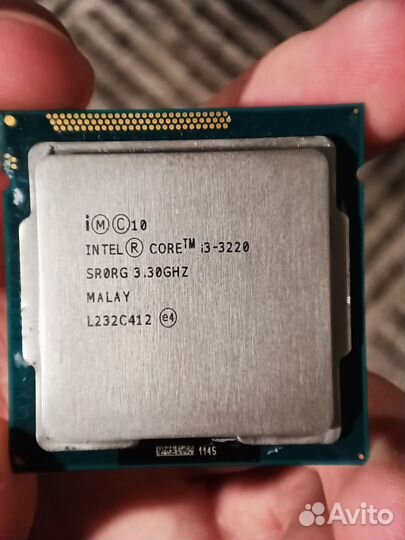 Процессор I3 3220