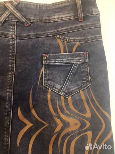 Новая джинсова юбка Турция