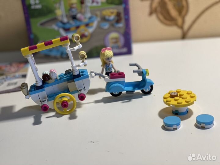Lego friends 41389 тележка с мороженым