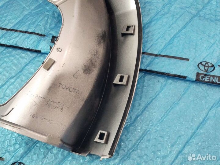 Накладка багажника рав 4 3 левая верхняя серебро