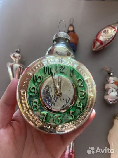 Елочные игрушки СССР винтаж