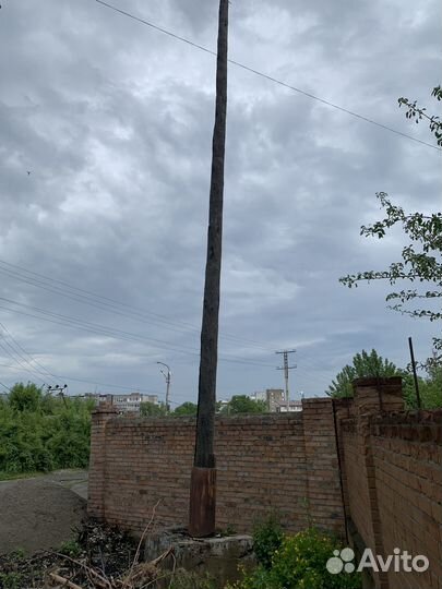 Фоп бетонный с столбом