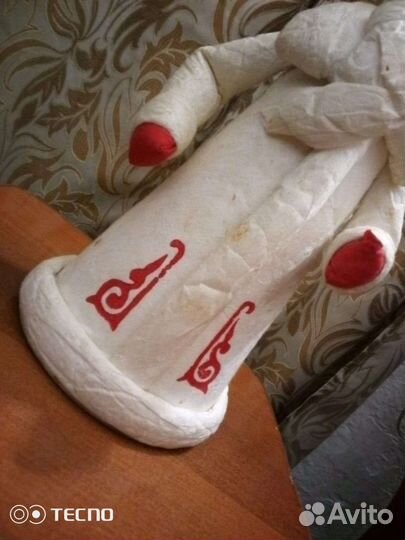 Ватный дед Мороз СССР