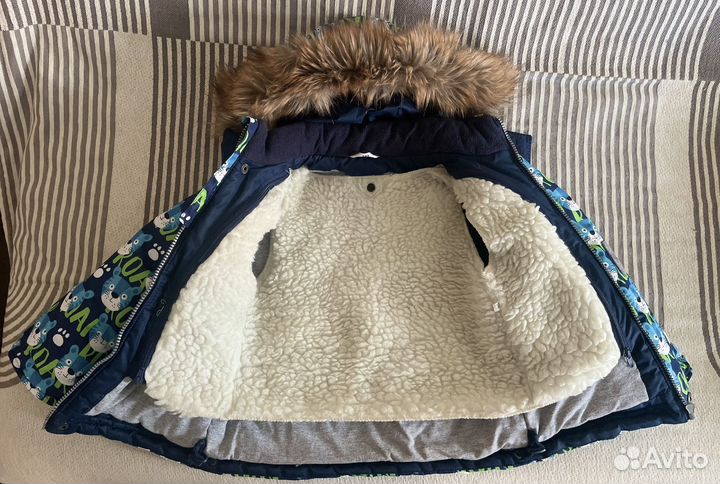 Куртка+штаны зимние детские на мальчика 98 размер