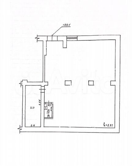 Свободного назначения, 120 м²
