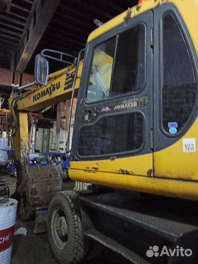 Колёсный экскаватор Komatsu PW170ES-6, 2003