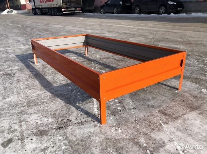 Грядка оцинкованная 1м х 5м х 32см