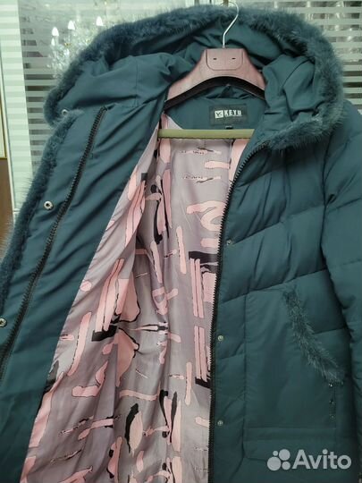 Пуховик зимний женский 50 52