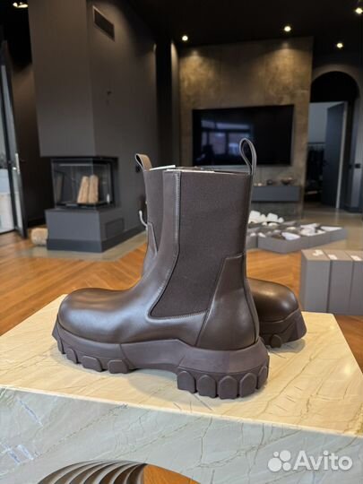 Rick owens beatle bozo tractor 42 ботинки новые