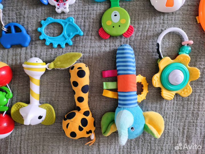 Игрушки для малышей, прорезыватель, круг на шею