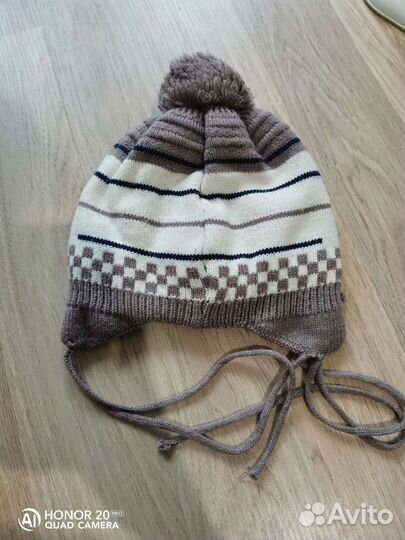 Шапка для мальчика 48 50 ог