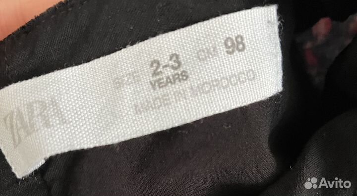 Zara платья пакетом 98 104