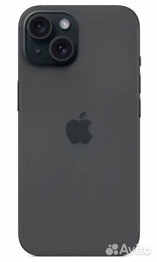 Смартфон Apple iPhone 15 256GB eSim (Черный)