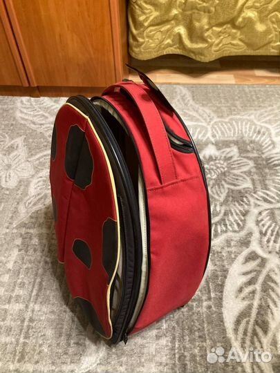 Детский чемодан на колёсиках в виде божьей коровки