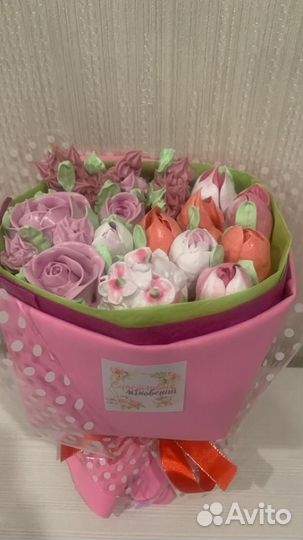 Зефирный букет,купол,корзинка