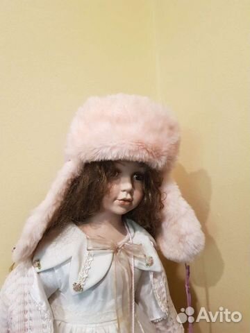 Шапка зимняя для девочки 52 54