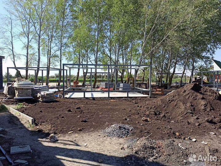 Строительство ангаров. Арочный ангар