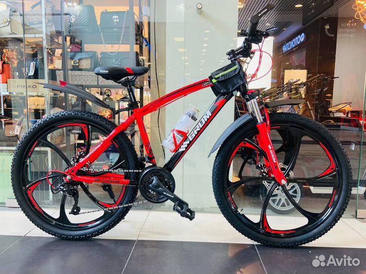 Велосипед горный на литых дисках grom R 26