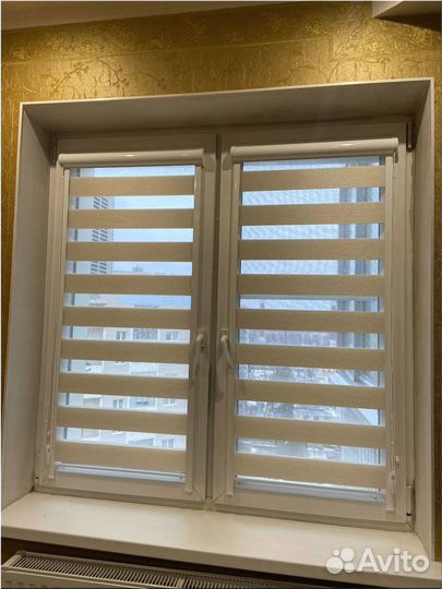 Рулонные Шторы Зебра на окна