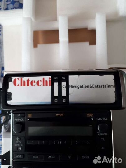 Штатная магнитола Ленд Крузер Прадо 150