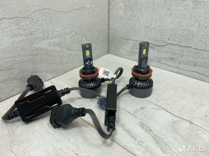 Светодиодные LED лампы Orion М3 Н11 с вентилятором