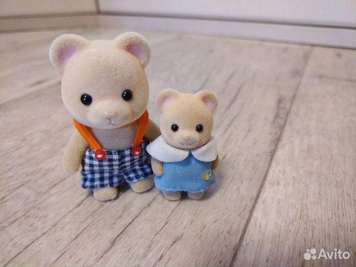 Sylvanian families медвежата