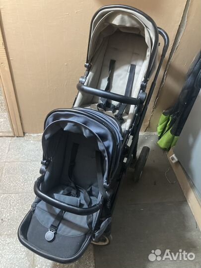 Коляска для двойни или погодок babyzz