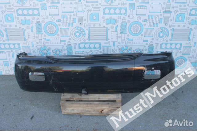 Бампер задний Mitsubishi Lancer IX 9