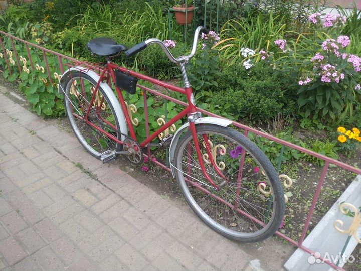 Ретро велосипед зиф Сура модель 111 521 1981г