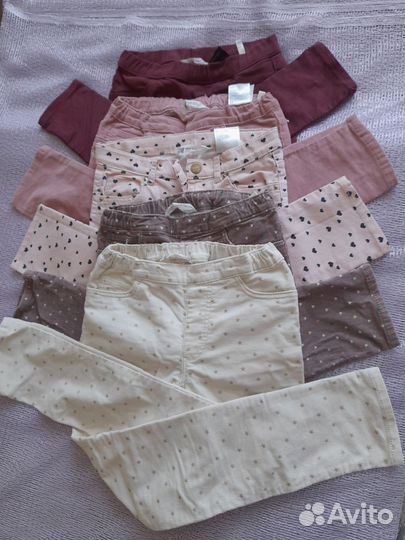 Брюки детские для девочки,вельветовые,стрейч