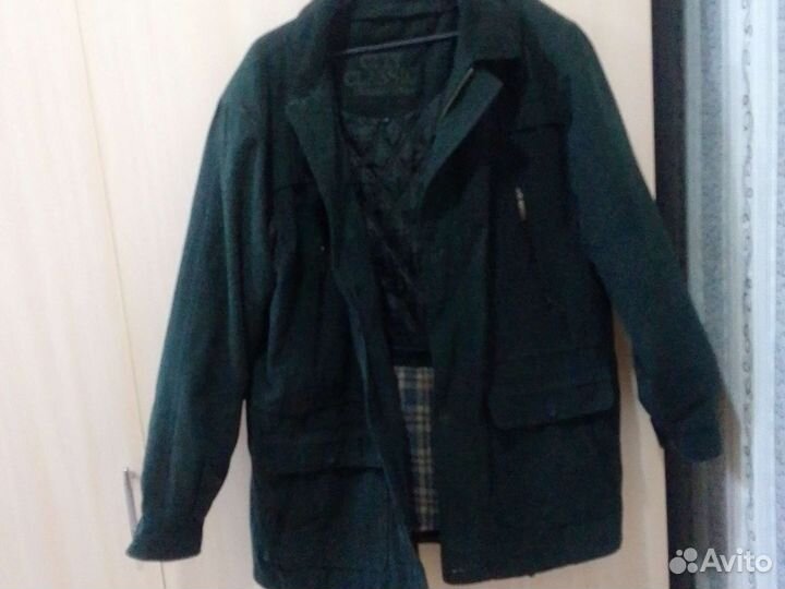 Куртка мужская с подстежкой утеплённая 54