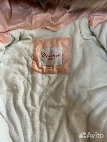 Пуховик для девочки 128