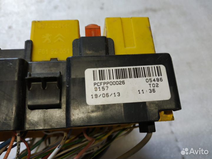 Блок BSM Peugeot 301 / Citroen C-Elysee