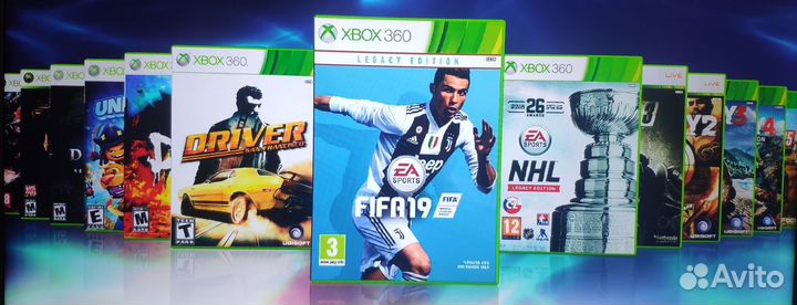 Xbox360 Slim 500gb/Прошит/Freeboot-Aurora/75 Игр