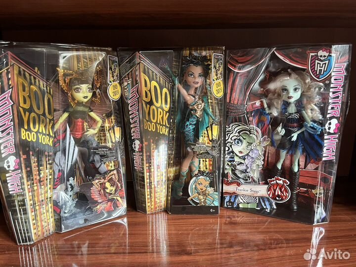 Куклы монстер хай в коробке