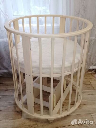 Кроватка маятник(круг-овал)