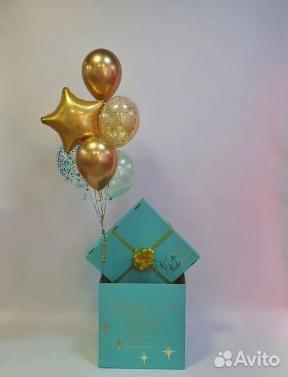Коробка сюрприз для шаров