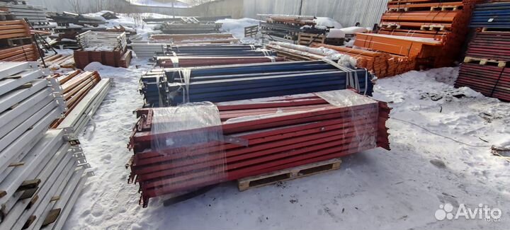 Стеллажи металлические паллетные фзм бу